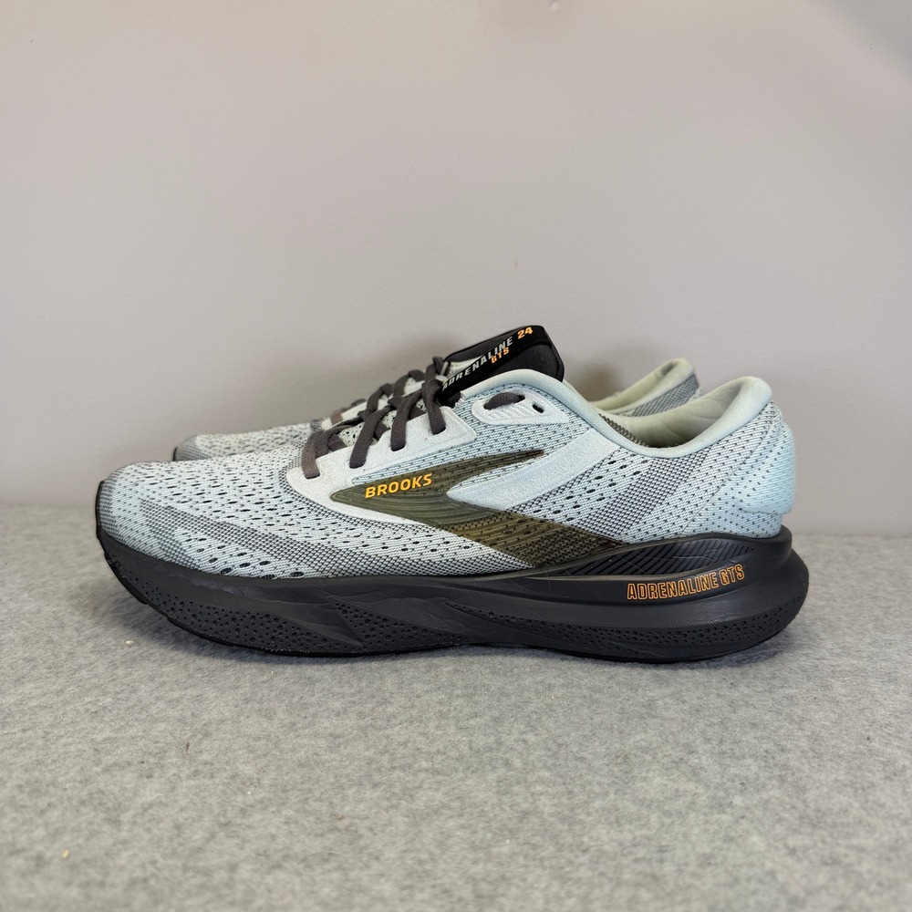 Brooks Adrenaline GTS 24 Womens Shoes Size 10.5 Blue Black Sneakers 1104371D416